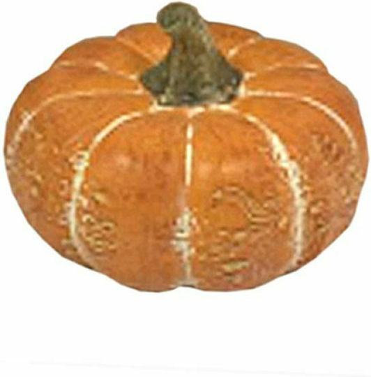 Art et Lumiere Decorative Pumpkin made of Ceramic Material Orange 23x23x18cm 1pcs