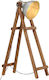 vidaXL Vintage Floor Lamp H110xW28cm. with Socket for Bulb E27 Brown