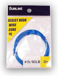 Sunline Assist Hook Wire Core Νήμα Ψαρέματος Μήκους 3m Sunline Assist Hook Wire Core Νήμα Ψαρέματος Μήκους 3m