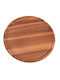 Bisetti Pizza-Servierplatte Hölzernes 40x40cm 1Stück