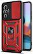 Bodycell Armor Slide Back Cover Πλαστικό Κόκκιν...