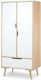 Sofie Zwei Türen Schrank mit 1 Schublade Beige 80x50x180cm