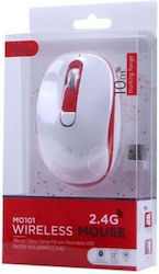 Ellietech Ellietech MO101 Ασύρματο Λευκό/Κόκκινο