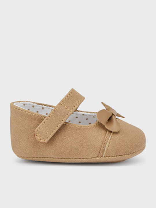 Mayoral Baby Ballerinas Beige