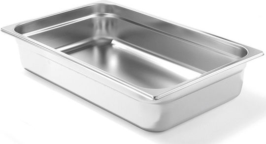Hendi Σκεύος Gastronorm Ανοξείδωτο GN2/1 με Βάθος 40mm