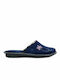 Castor Anatomic 1060 Leather Women's Slipper In Navy Blue Colour