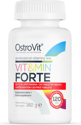 OstroVit Vit & Min Forte Специално Хранително Добавка 120 Таблетки