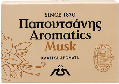 Papoutsanis Aromatics Musk Сапунен бар 100гр