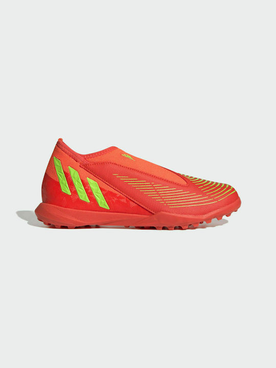 Adidas Predator Edge.3 TF Χαμηλά Ποδοσφαιρικά Παπούτσια με Σχάρα Solar Red / Solar Green / Core Black