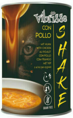 Croci Vibrisse Shake Nassfutter für Erwachsene Katzen in Dose mit Huhn ohne Getreide 6x135gr
