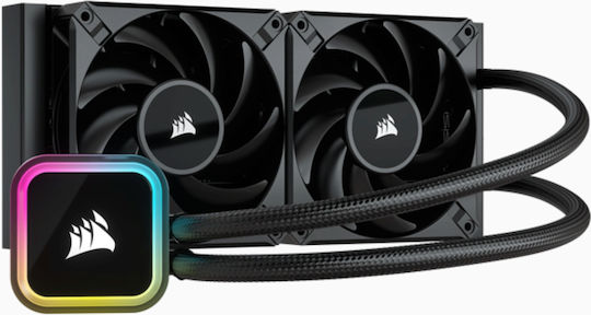 Corsair iCUE H115i RGB Elite Water Cooling AIO CPU With 2 Fans 140mm