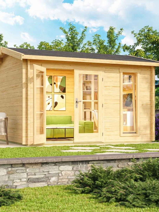 Holzhaus Faidra Beige M3.7xB3.2xH2.45m
