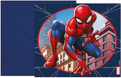 Spiderman Crime Fighter Marvel Μπλε-Κόκκινο 6τμχ 93951
