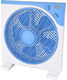 Jager ABF1201 Box Fan 35W Διαμέτρου 30cm Μπλε