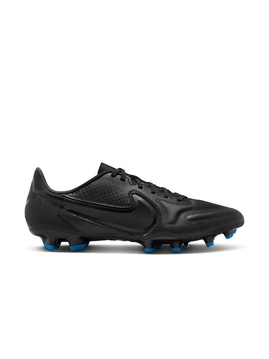 Nike Tiempo Legend 9 Club FG/MG Χαμηλά Ποδοσφαιρικά Παπούτσια με Τάπες Black / Summit White / Lightt Photo Blue