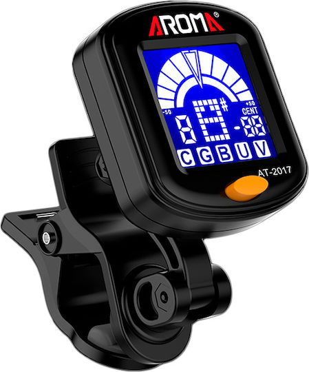 Aroma Chromatisch Tuner AT-2017 in Schwarz Farbe