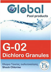 Global G02 Pool Chlorine Grains Shock 56% 25kg