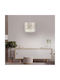 Megapap Whitehouse Pendant Light White with Socket E27 30x20x55cm