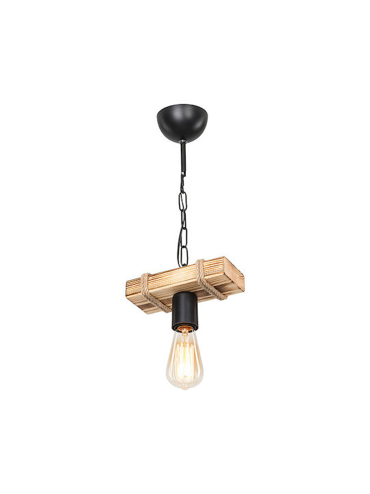 Klikareto Rail Pendant Lamp E27 Brown