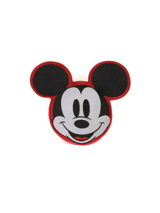 Karactermania Mickey Mouse Παιδικό Πορτοφόλι Κερμάτων με Φερμουάρ για Αγόρι Μαύρο