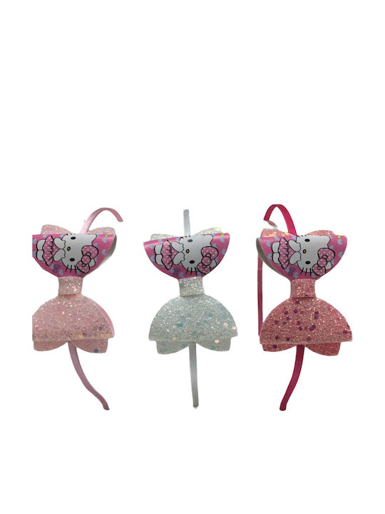 Ro-Ro Accessories Παιδική Στέκα Μαλλιών Hello Kitty με Φιόγκο Πολύχρωμη