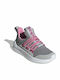 Lite Racer Jr Kinder Sportschuhe Laufen Slip-On Grey Two / Grey Three / Team Real Magenta
