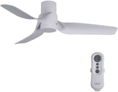 Lucci Air Nautica 213353 Ceiling Fan 132cm with Light and Remote Control White