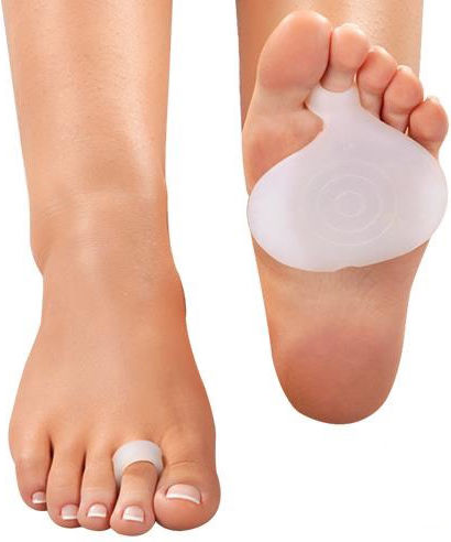 Medical Brace Μαξιλαράκια από Σιλικόνη για το Μετατάρσιο 2τμχ