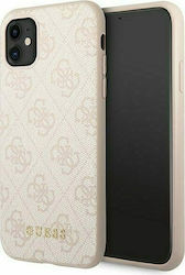 Guess Metal Gold Logo Back Cover Plastic Pink (...