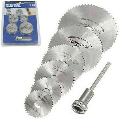 8690584913548 Slicer/Coarse Grater Disc Aluminum 6pcs