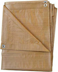 Waterproof Tarpaulin 120gr/m² 3x4m. Light Type Beige