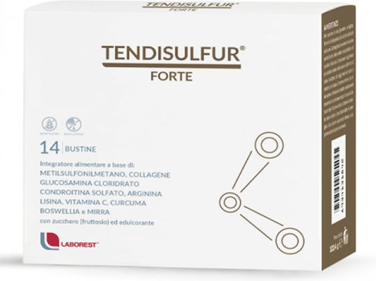 Laborest Tendisulfur Forte Συμπλήρωμα για την Υγεία Αρθρώσεων & Οστών 14 φακελίσκοι