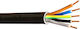 Nexans NYY E1VVU Power Cord with Diameter 5x2.5...