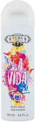 Cuba La Vida Deodorant Spray 24h Volum 200ml Cuba La Vida Deodorant Spray 24h Volum 200ml