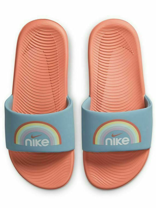 Nike Παιδικές Σαγιονάρες Slides Ροζ Kawa Se