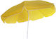 Campus Foldable Beach Umbrella Diameter 2m Yellow