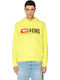 S-ginn-hood-div Sweatshirt with Hood Yellow