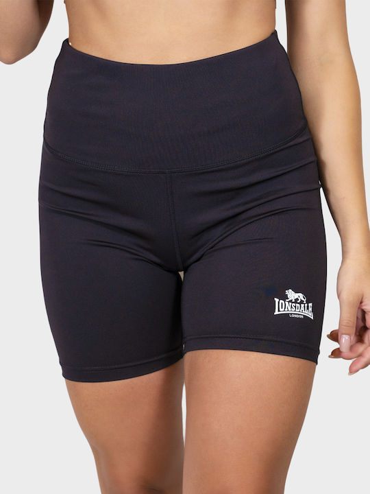 Lonsdale Ludwell Women's Bike Training Legging High Waisted Dri-Fit Black