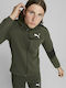 Puma Evostripe Men's Sweatshirt Jacket with Hood and Pockets Khaki