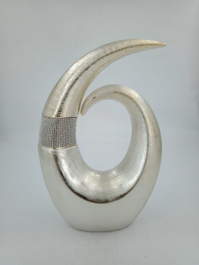 Karvounis Decorative Space made of Ceramic Material 26x12x38.5cm 1pcs