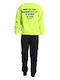 Joyce Kids Sweatpants Set Green 2pcs