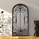 vidaXL Wandspiegel mit Schwarz Metallisch Rahmen 70x30cm 1Stück
