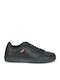 Piper Ανδρικά Ανατομικά Sneakers Μαύρα