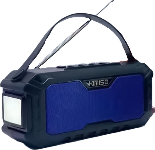 Kimiso KMS-131 Ηχείο Bluetooth 6W με Ραδιόφωνο Μπλε