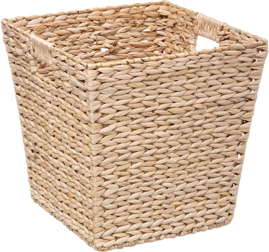5Five Rush Box Καλάθι Αποθήκευσης Ψάθινο Μπεζ 31x31x31cm