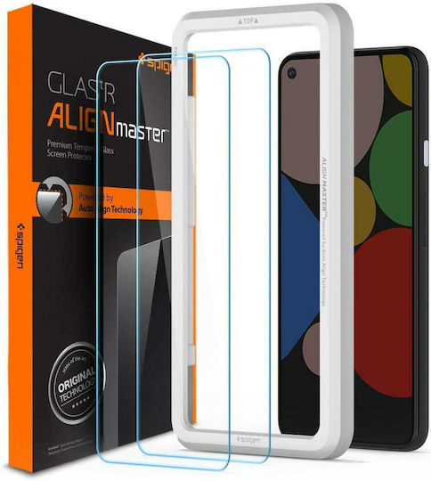 Spigen ALM GLAS.tR SLIM FC Tempered Glass 2τμχ (Google Pixel 4a)