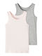 Name It Kids' Set with Undershirts Sleeveless Multicolored 2pcs