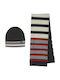 Kids Beanie Set with Scarf Knitted Multicolour