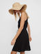 Vero Moda Wicker Women's Floppy Hat Beige