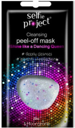 Selfie Project #Shine Like a Dancing Queen Peel Off Μάσκα Προσώπου για Καθαρισμό 12ml